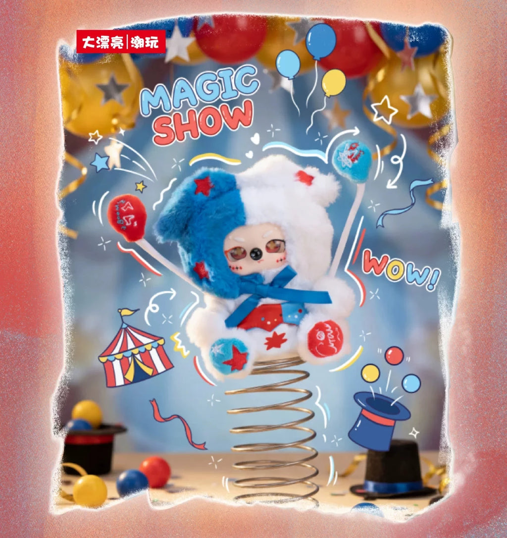 Joey Dodo Dreamy Clown Town Series Plush Charm Blind Box