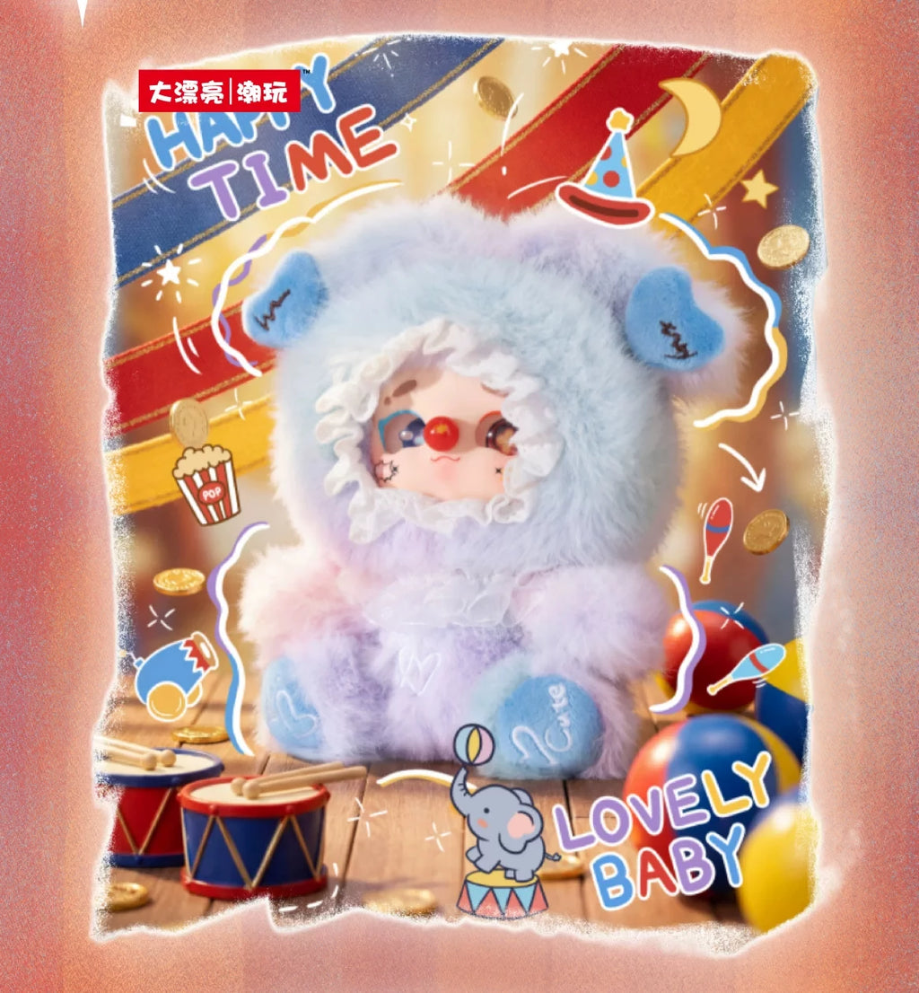 Joey Dodo Dreamy Clown Town Series Plush Charm Blind Box